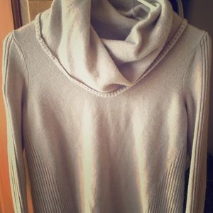 Athleta cowl neck sweater 100% cashmere